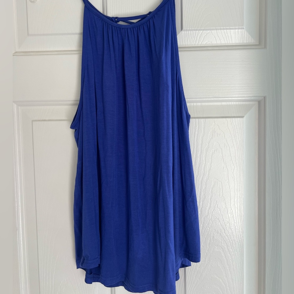 Altar’d State Royal Blue Detailed Back Top